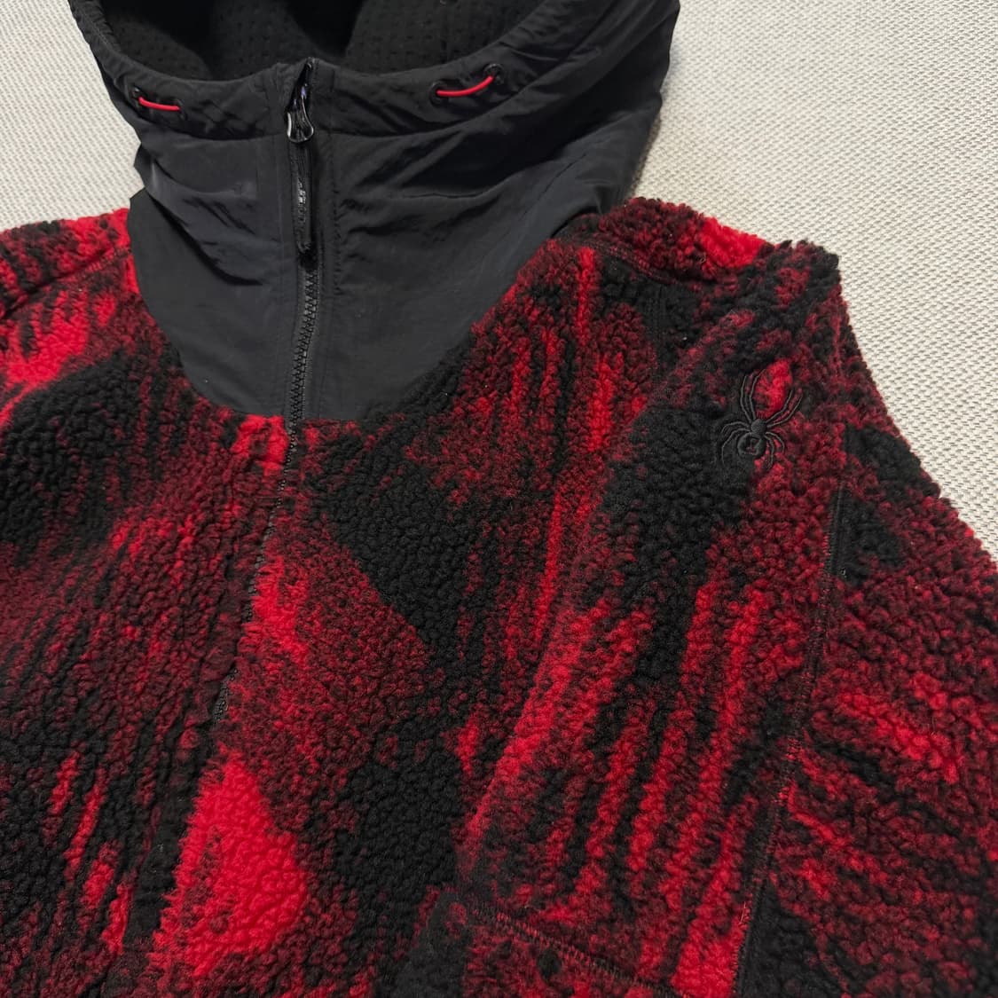 스파이더 풀오버 플리스 후드자켓 상품이미지2