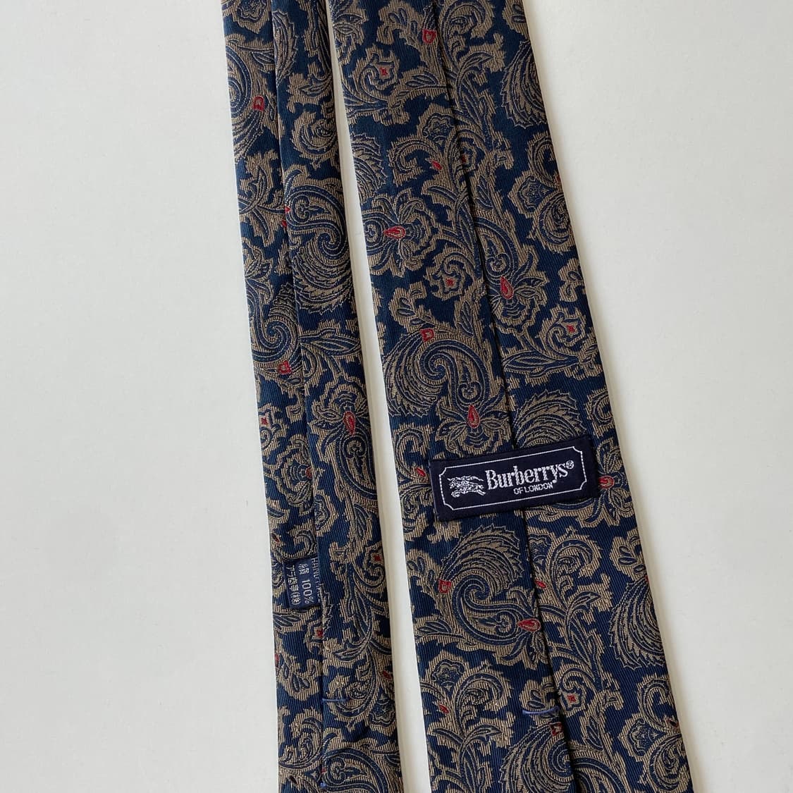 버버리 심플로고 페이즐리 명품 정품 넥타이 (Burberry) 상품이미지5