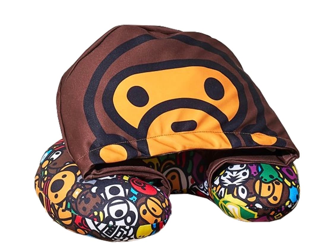 스타벅스 x 베이프 베이비 마일로 폴더블 백, 넥 필로우 상품이미지2