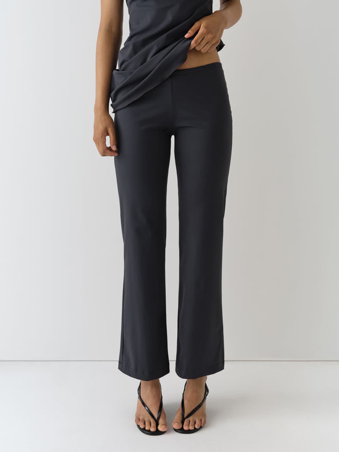 [36,37,38]기마구아스 웨지 샌들/블랙 상품이미지3