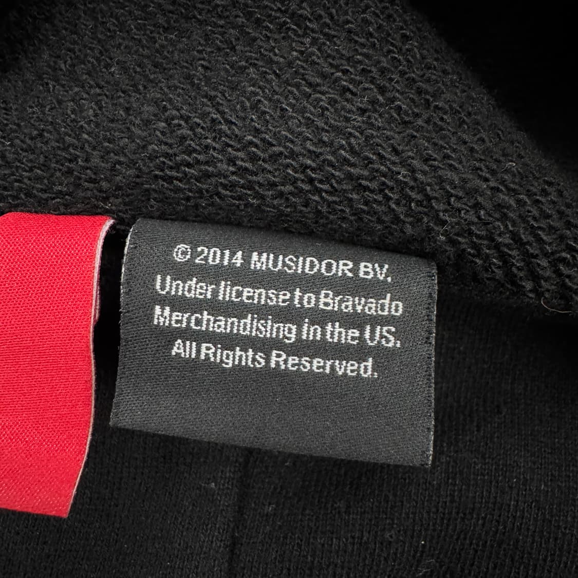 롤링스톤즈 오피셜 텅 빅로고 스웻 후드티 블랙 상품이미지5