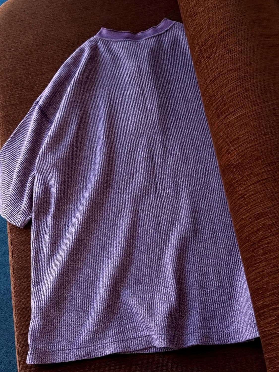 Waffle fabric design t-shirt 상품이미지6