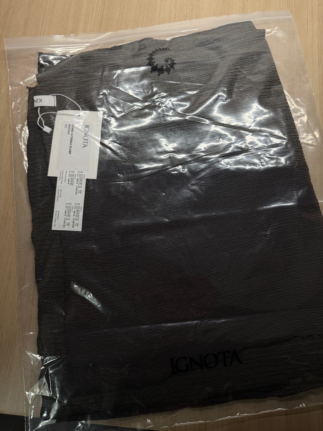 이그노타 Core14 scarf brown 상품이미지1