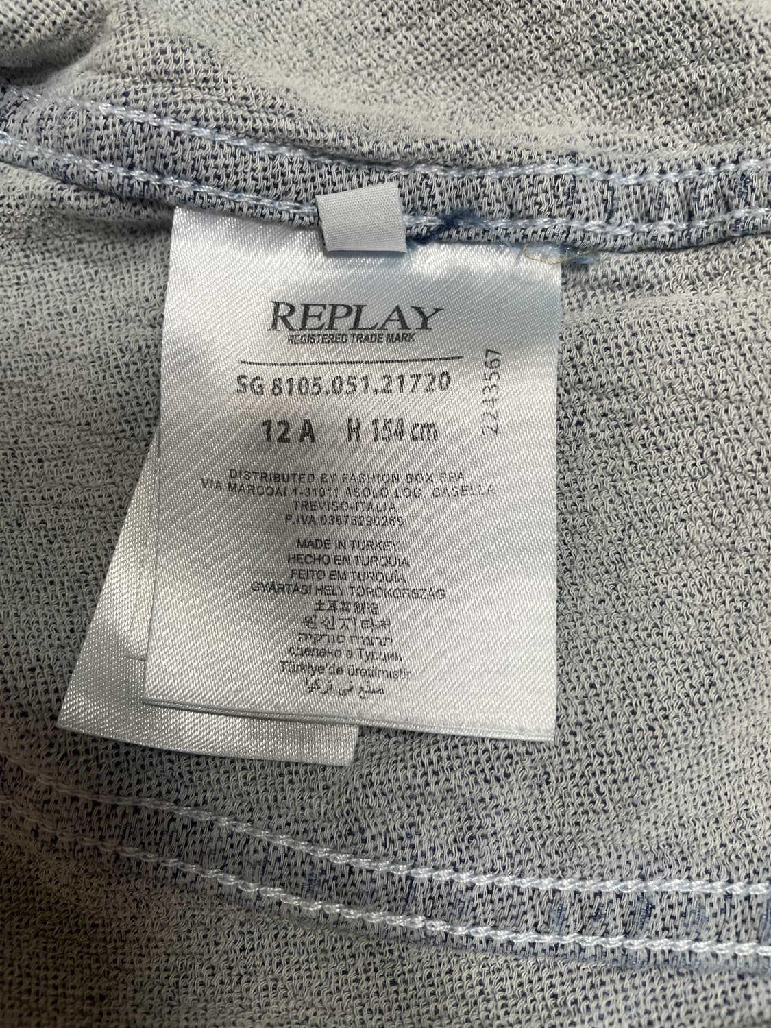 REPLAY 청자켓 상품이미지3