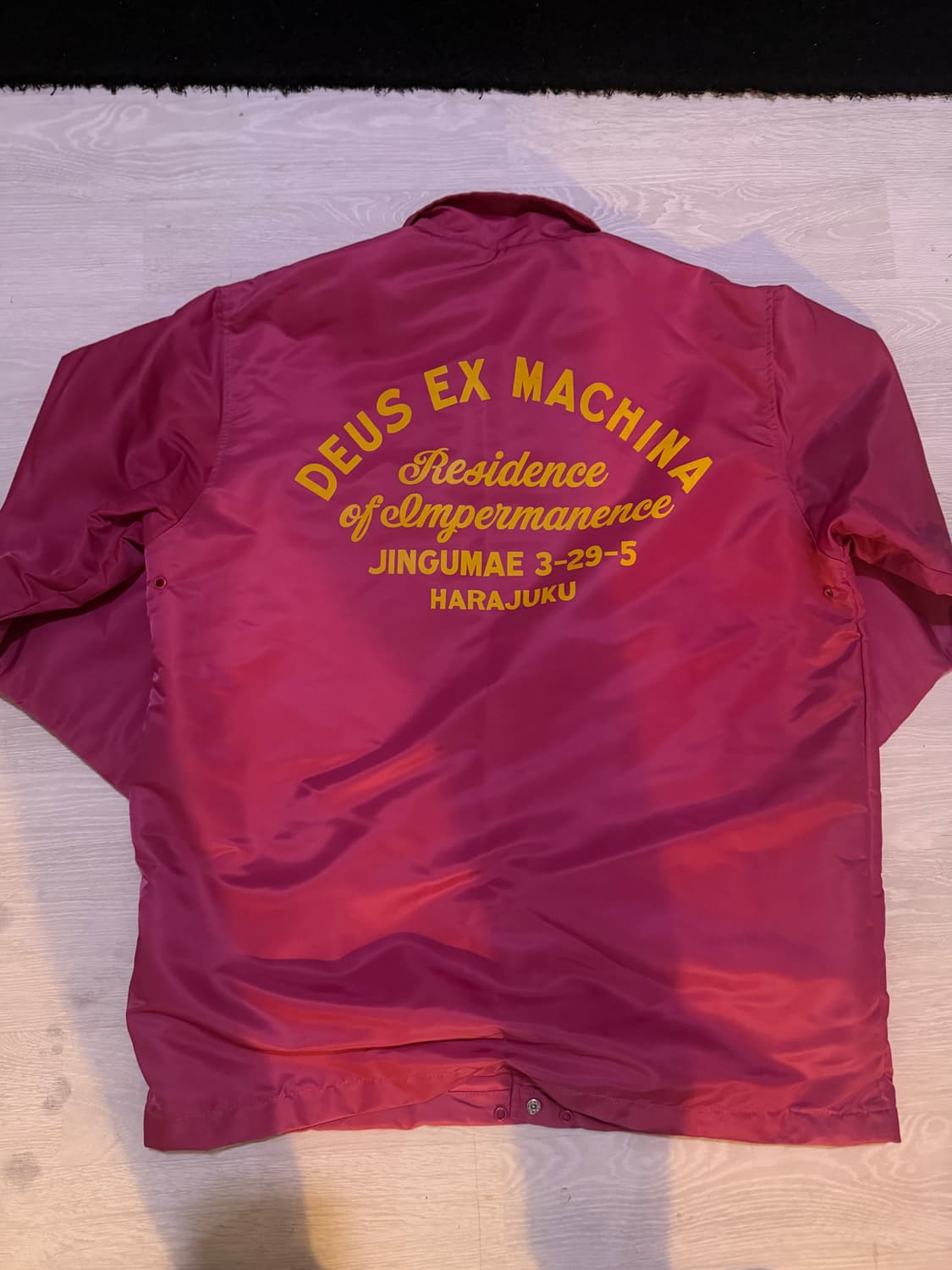 데우스 도쿄 하라주쿠 코치자켓 판매합니다! 상품이미지2