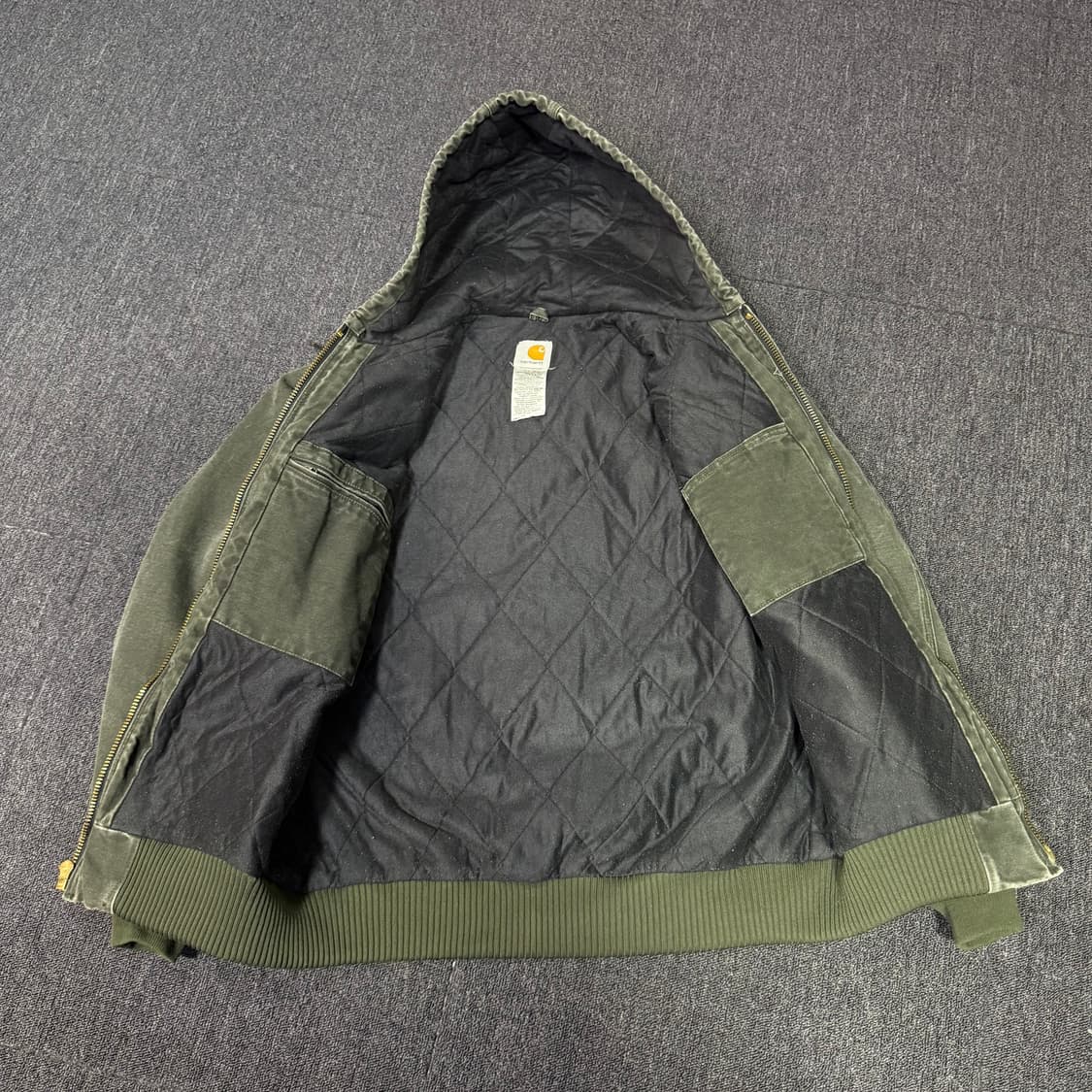 칼하트 J130 MOS 덕 액티브 후드집업 상품이미지8