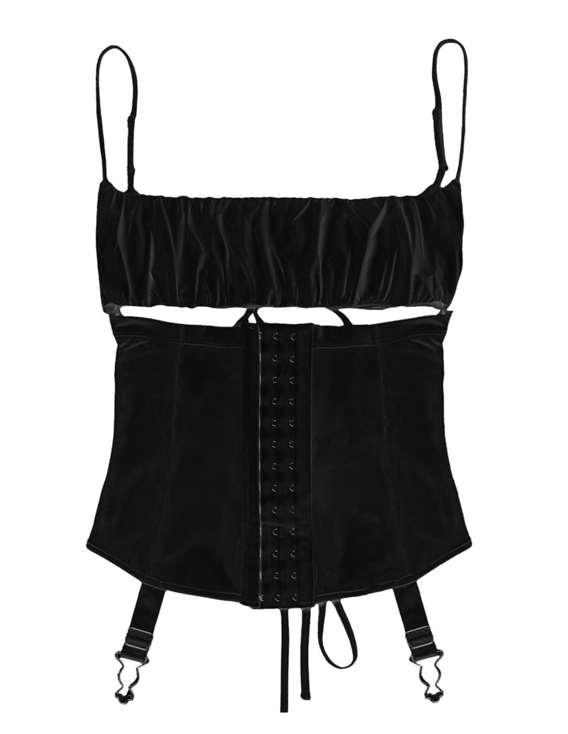 (새상품) bonnae 레이스 업 코르셋 탑 상품이미지2