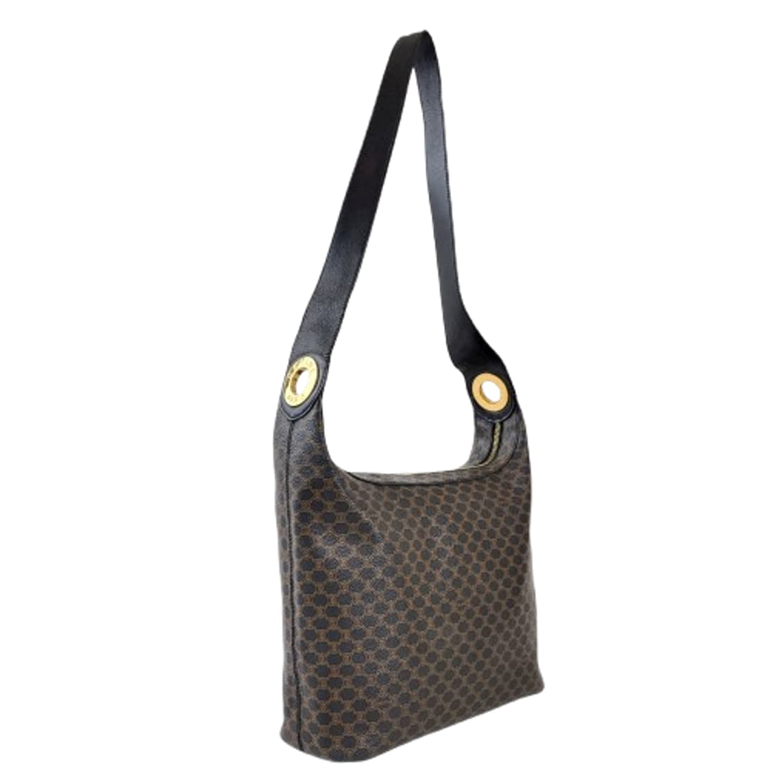 정품 셀린느 마카담 골든 서클 로고 캔버스 호보백 상품이미지2