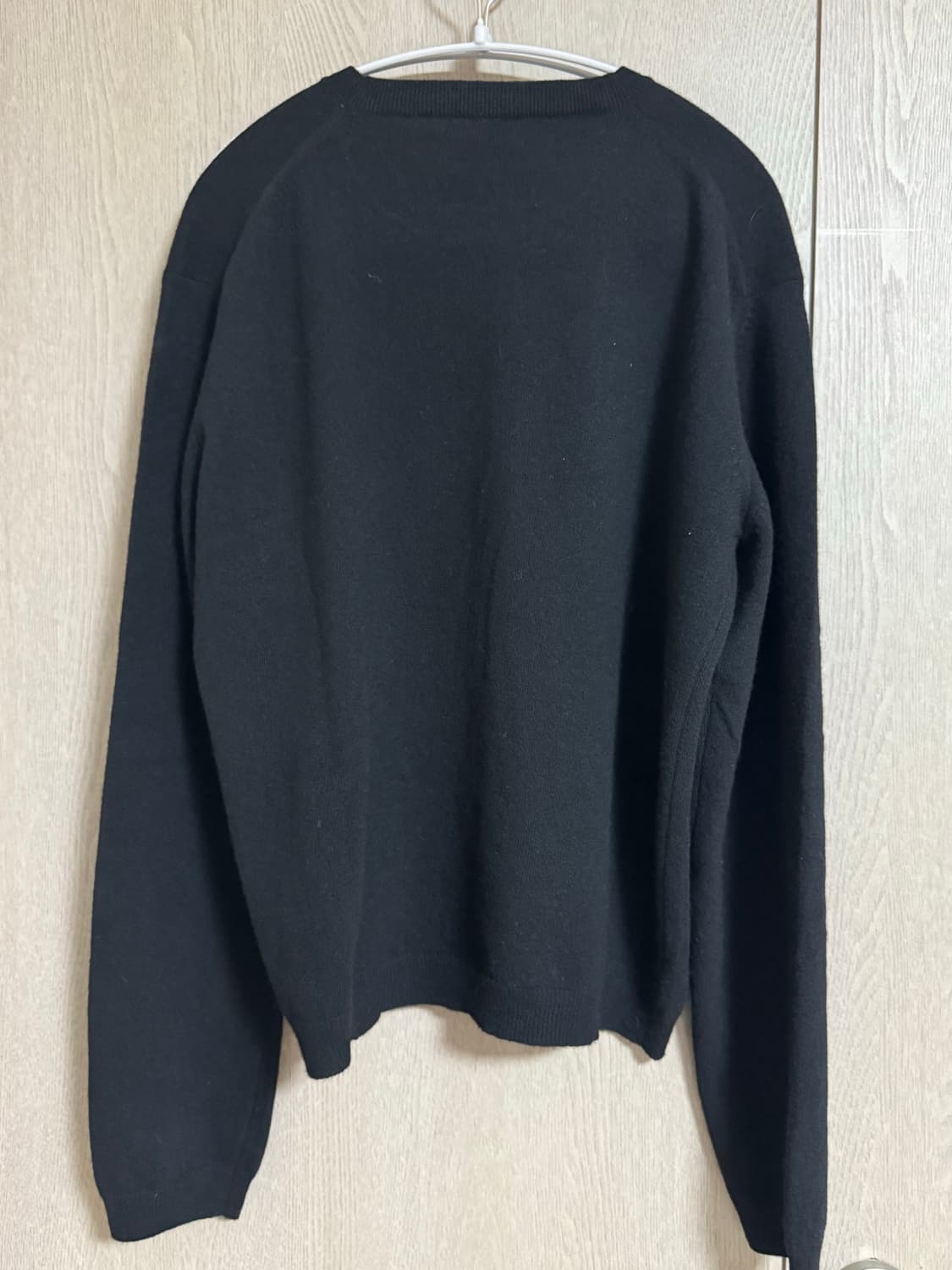 3]머듈 쇼트 니트 블랙 상품이미지3