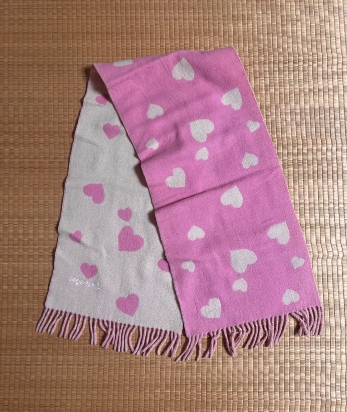 꾸레쥬 하트 목도리  상품이미지2