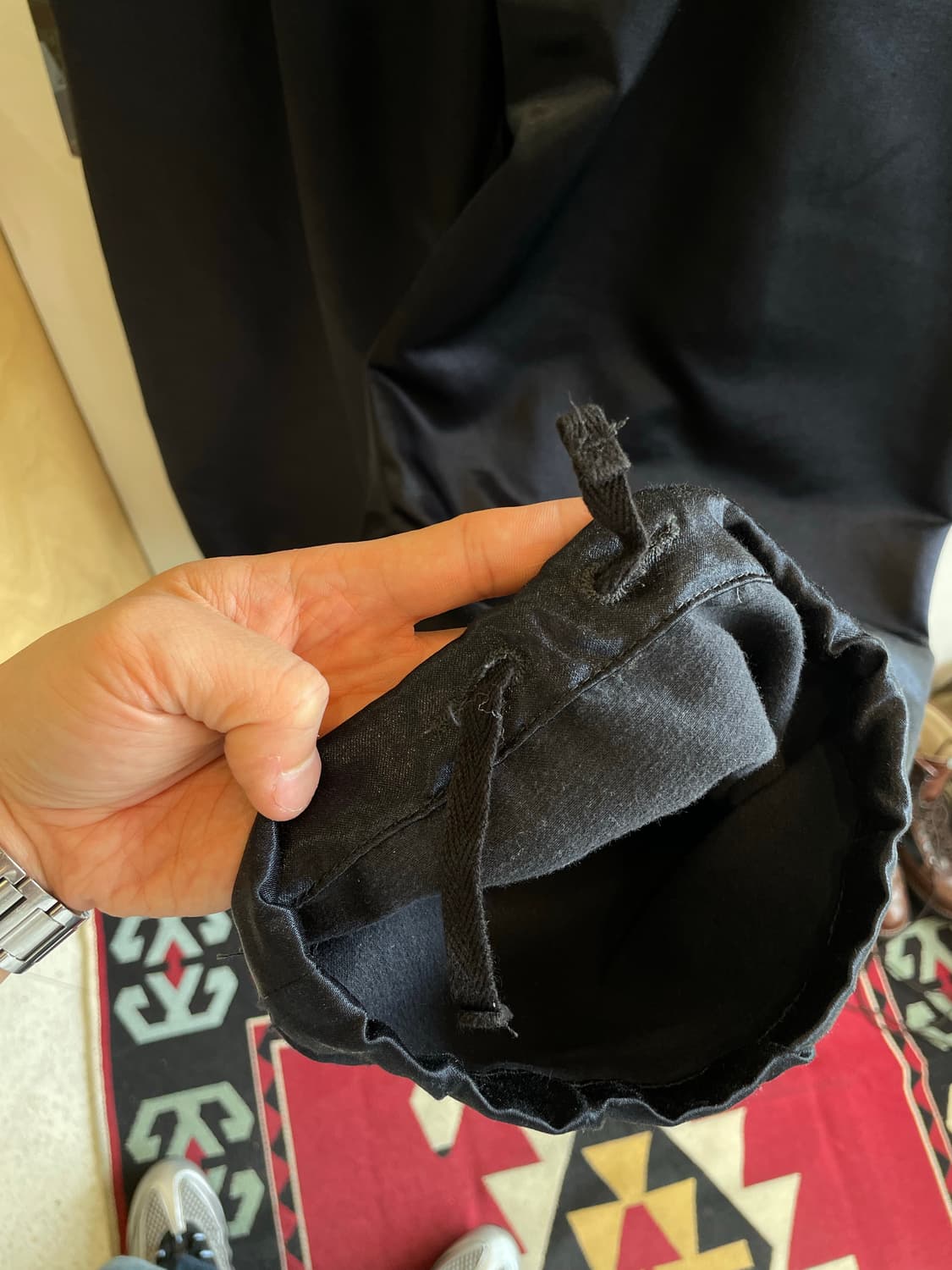 엔지니어드가먼츠 새틴 와이드 팬츠 (M) 상품이미지5