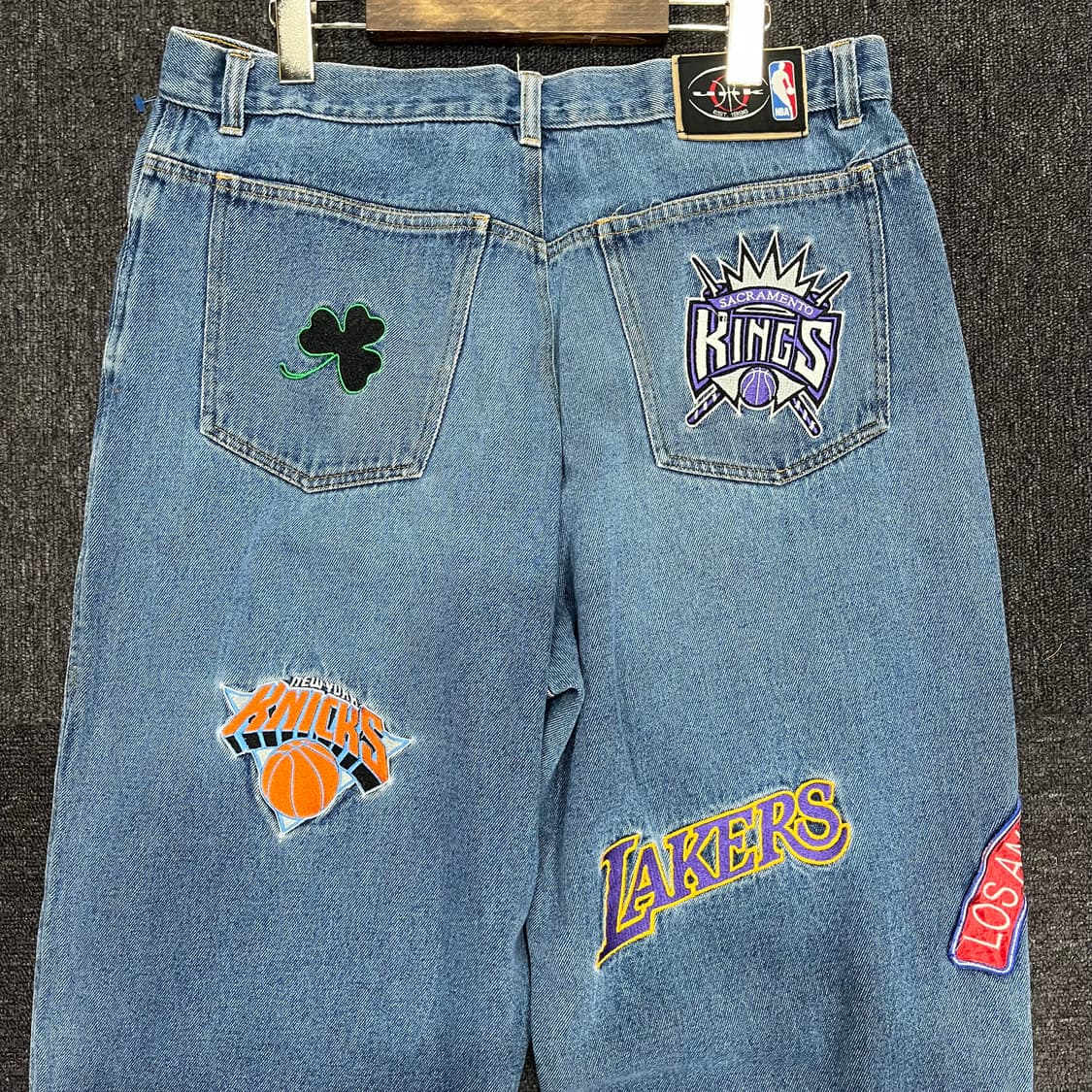 NBA 패치 데님팬츠 상품이미지8