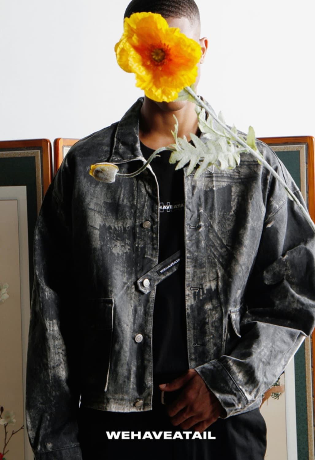 위해브어테일  코튼자켓 상품이미지1