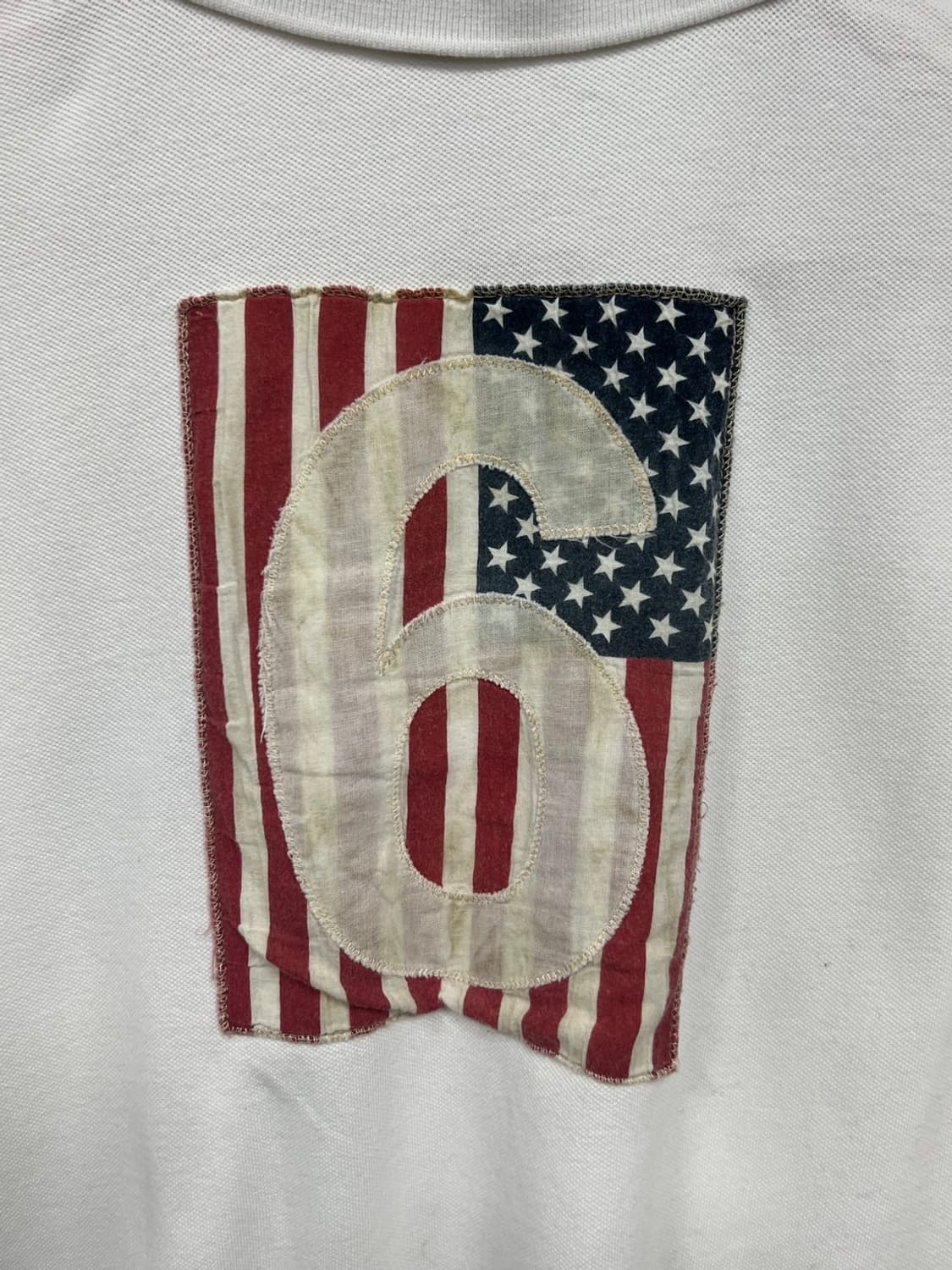 폴로 랄프로렌 빈티지 USA 성조기 반팔 티셔츠 상품이미지5