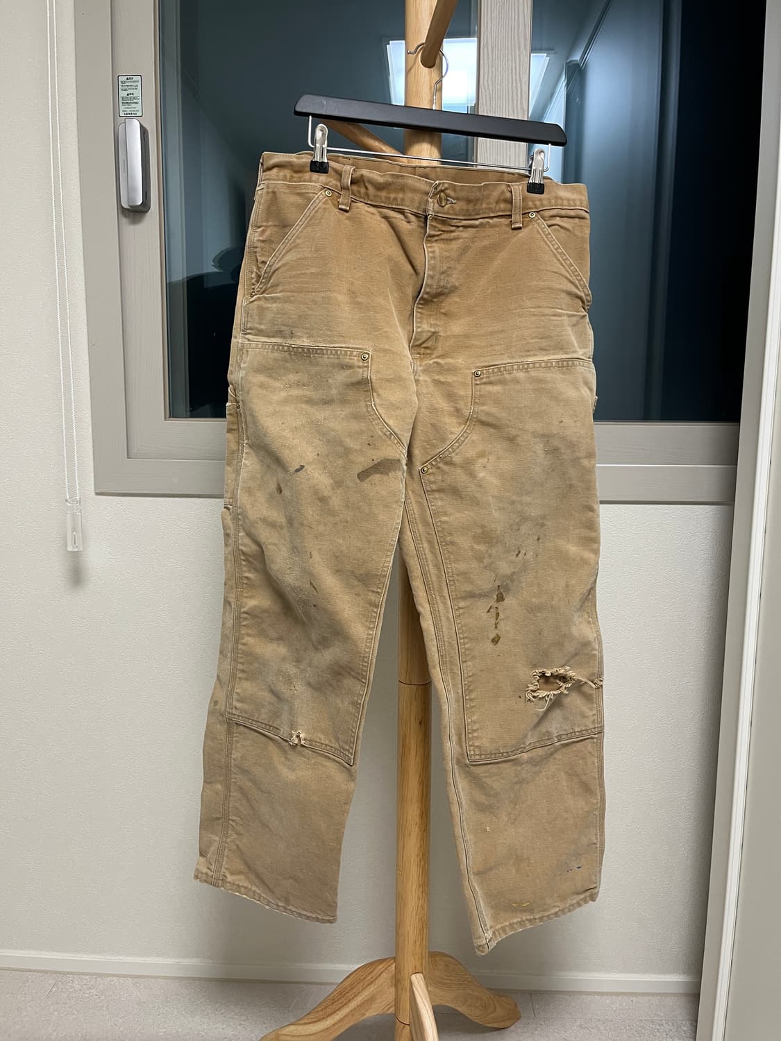 빈티지 칼하트 더블니 탄 34 상품이미지1