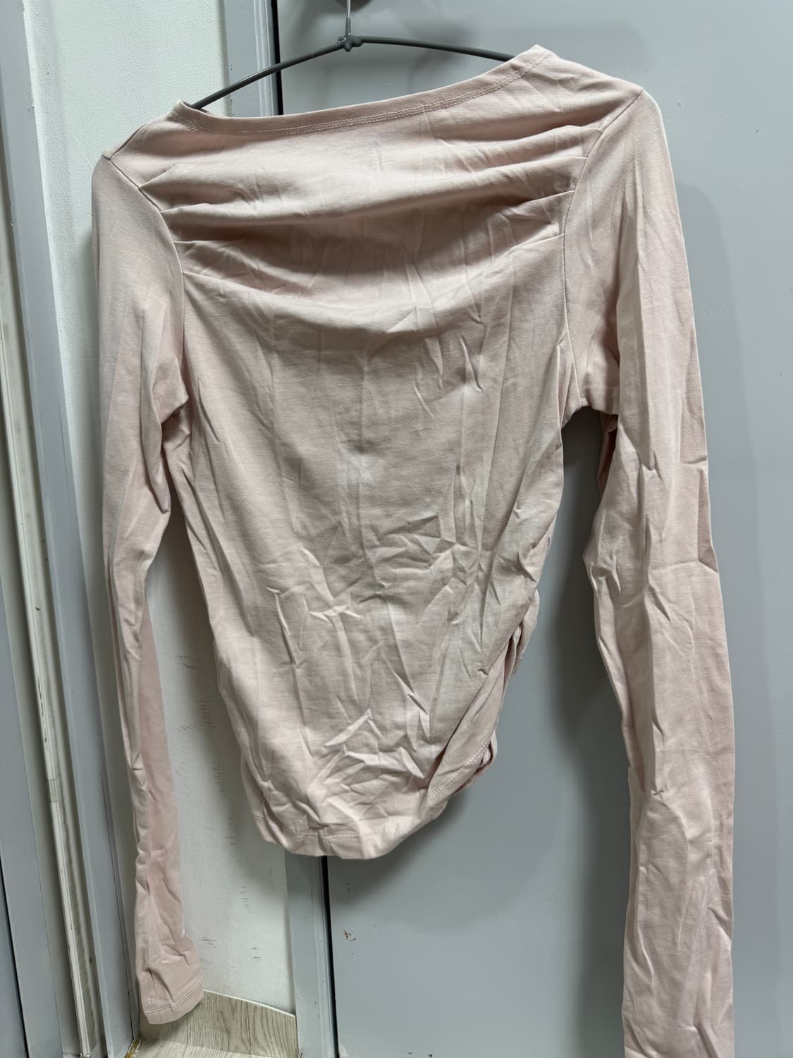 플리즈노팔로우 Lisa Drape Top 드레이프탑 핑크단종 상품이미지4
