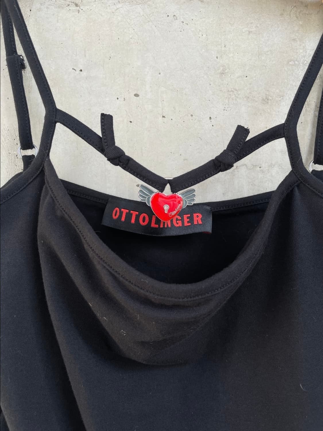 Ottolinger 오토링거 나시 탑 블랙 상품이미지2