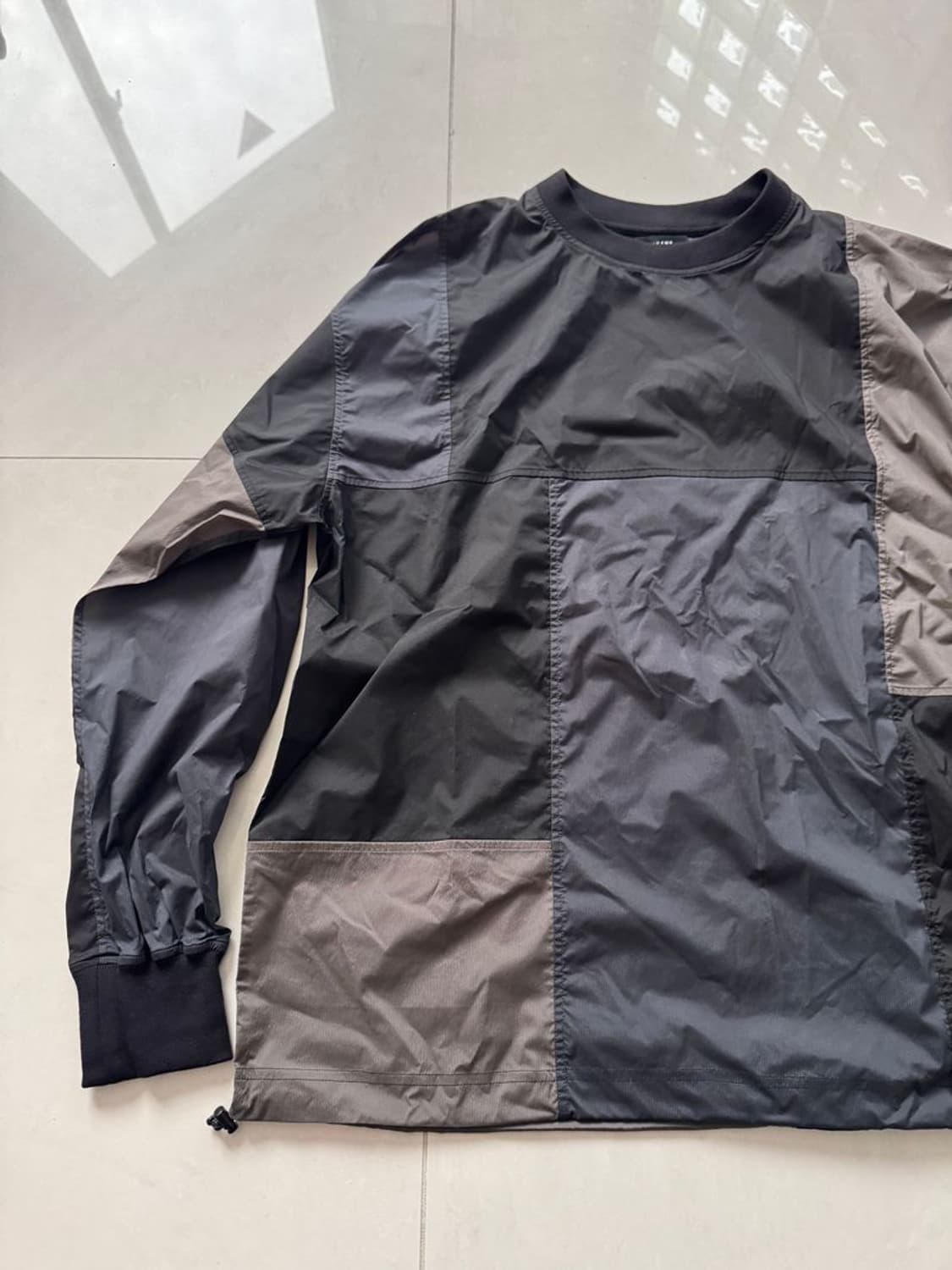 NYLON TOP 패치워크 나일론 탑 상품이미지2