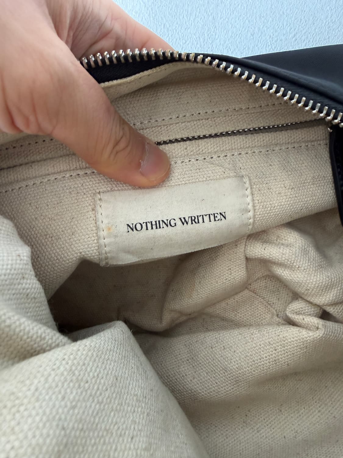 나띵리튼(NOTHING WRITTEN) 숄더백(크로스 가능) 상품이미지6