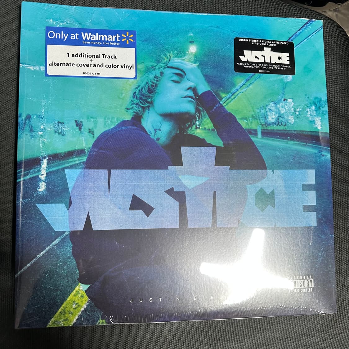 [미개봉] 저스틴 비버 6집 Justice LP 한정반 팝니다 상품이미지1