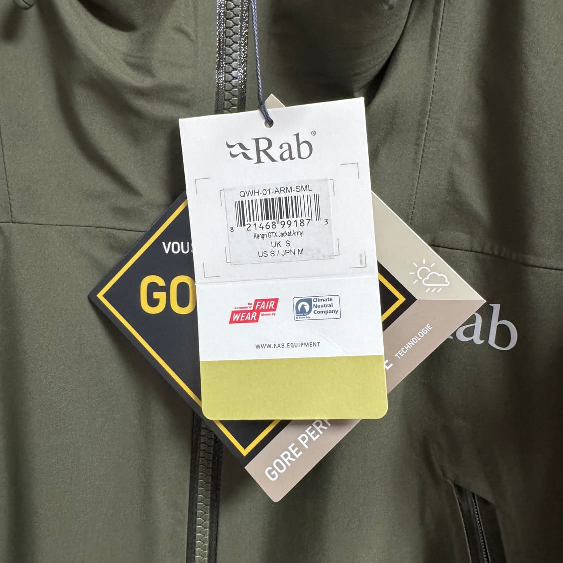 랩 캉리 gtx 3L 자켓 상품이미지6