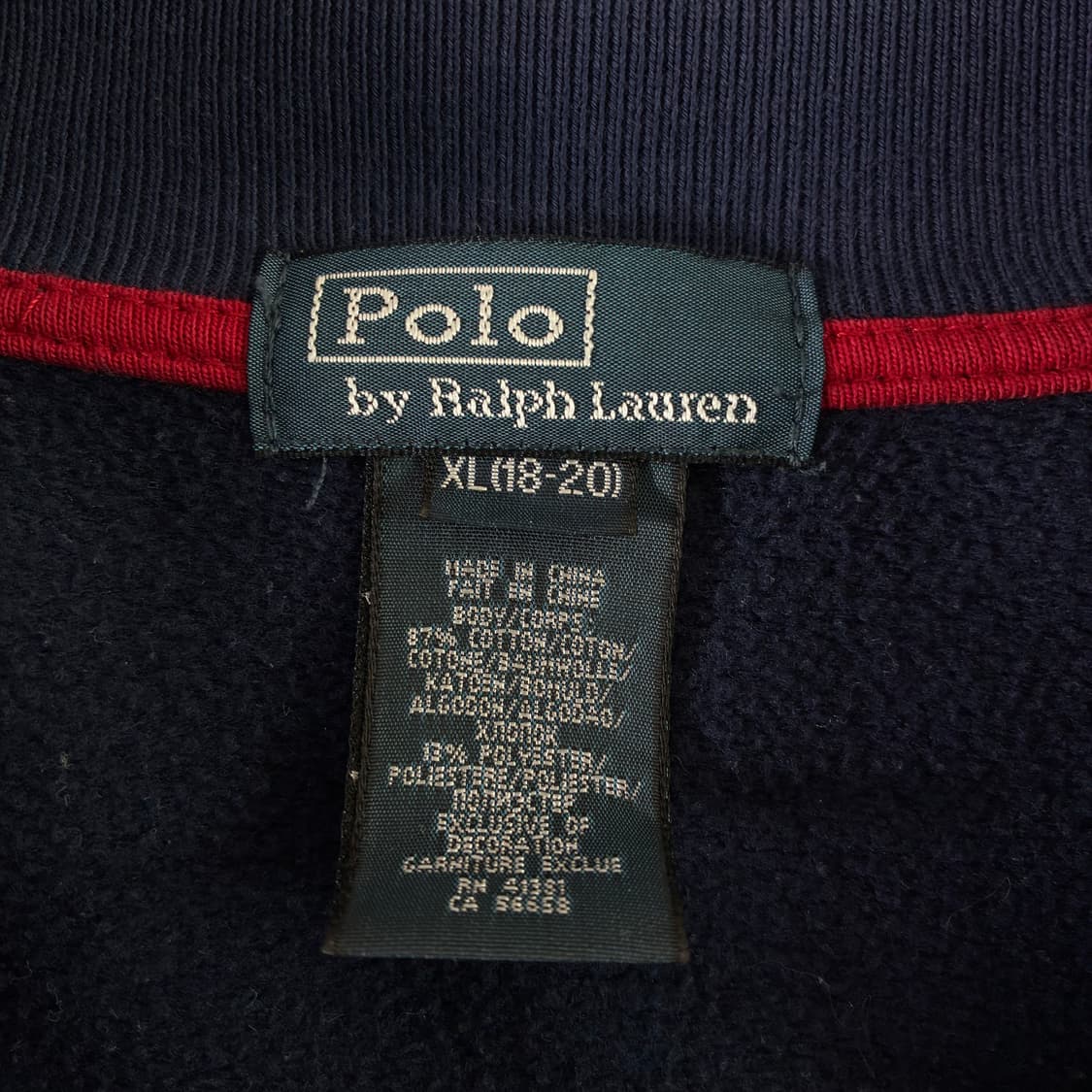 Polo  폴로 랄프로렌 빅포니 USA 사이드라인 집업  상품이미지6