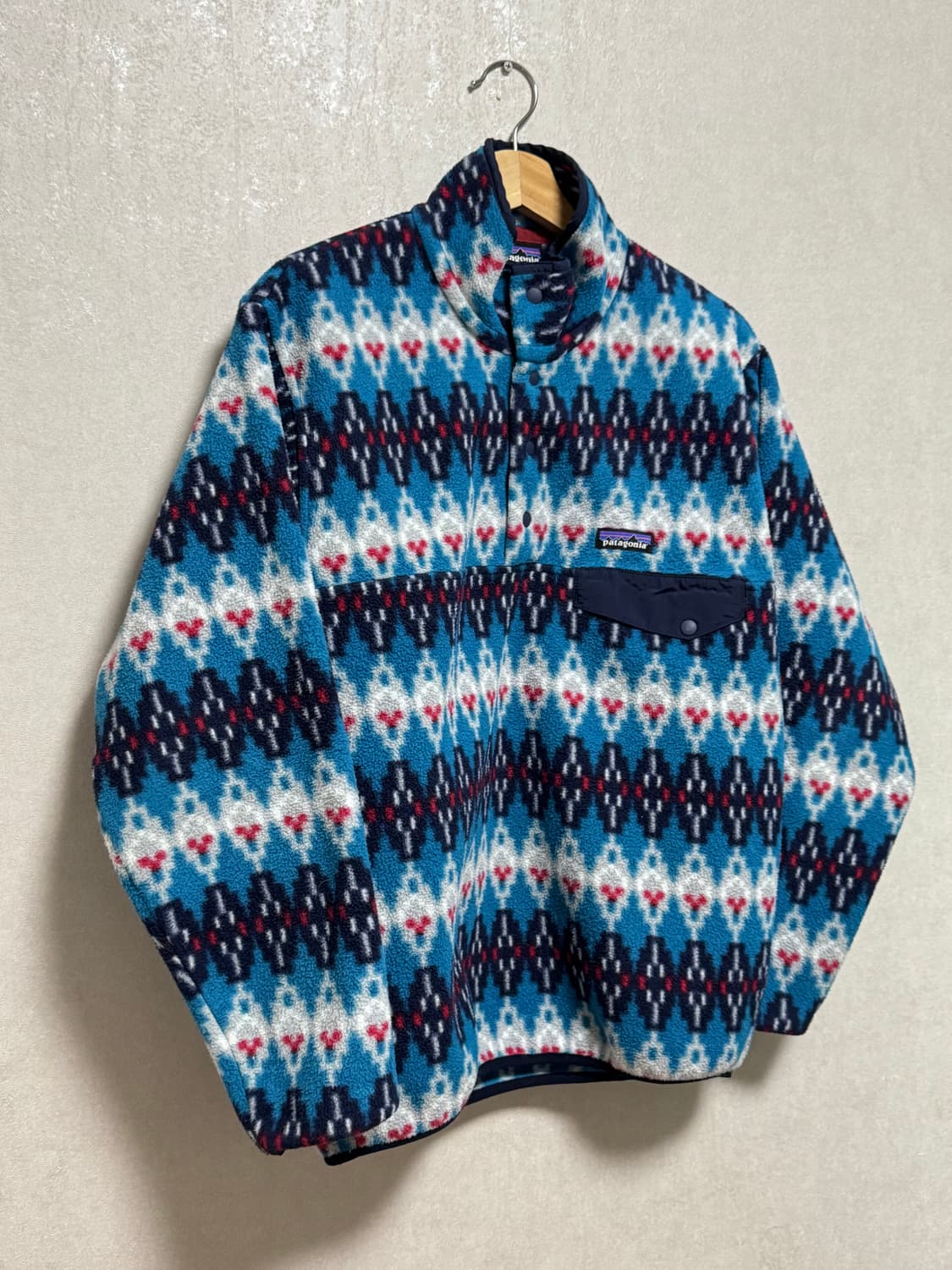 16s 파타고니아 신칠라 아즈텍 패턴 스냅티 상품이미지2