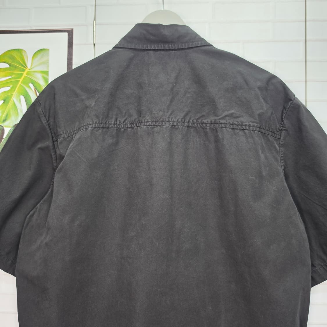 2022년 APC 아페쎄 NIS22IU 워크웨어 포켓 블랙 반팔 L사이즈 상품이미지4