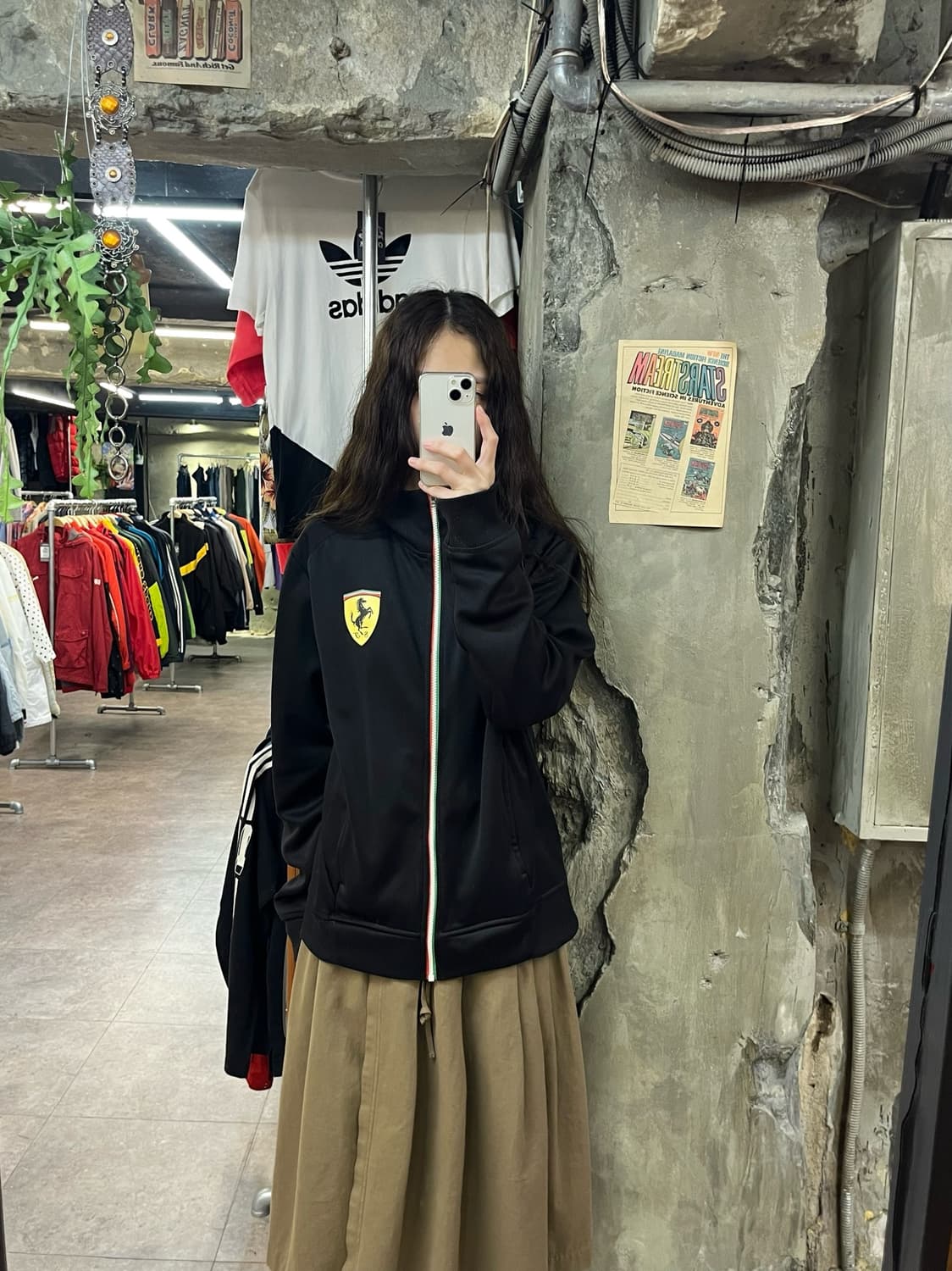 퓨마X페라리 져지 블랙 M #csz1770 상품이미지2