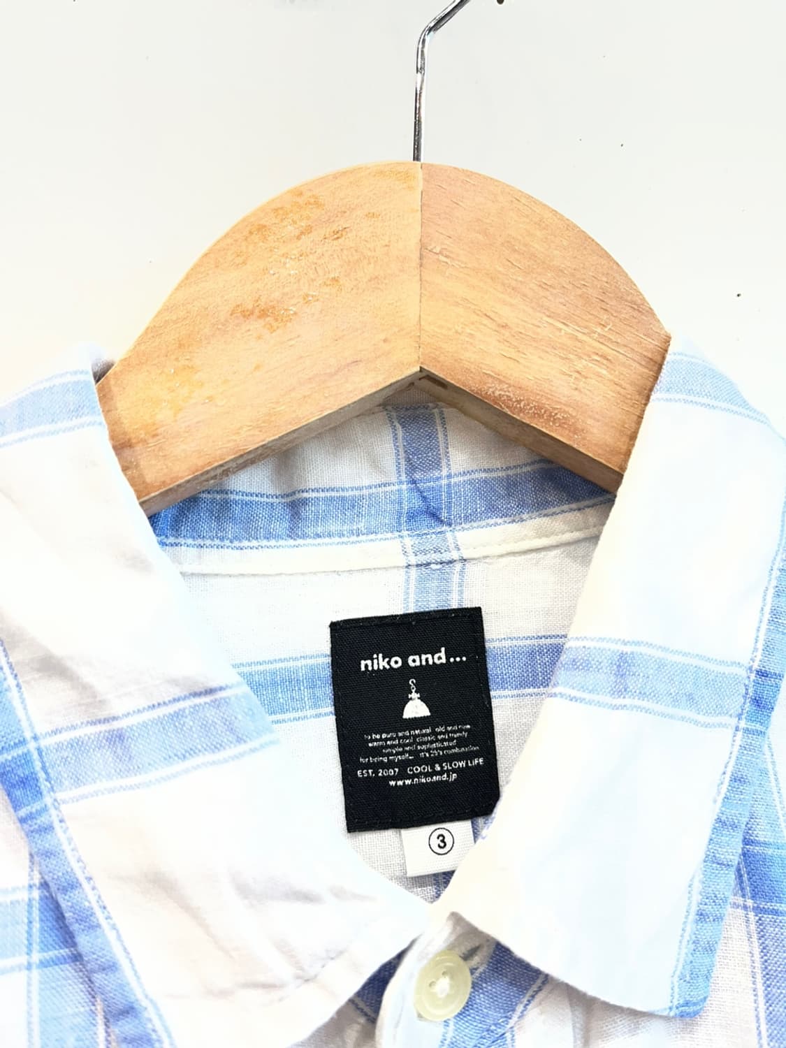 니코앤드 퓨어린넨 셔츠  상품이미지3