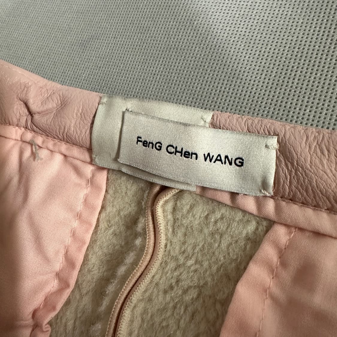 펑첸왕 퀼트 미니스커트 상품이미지3