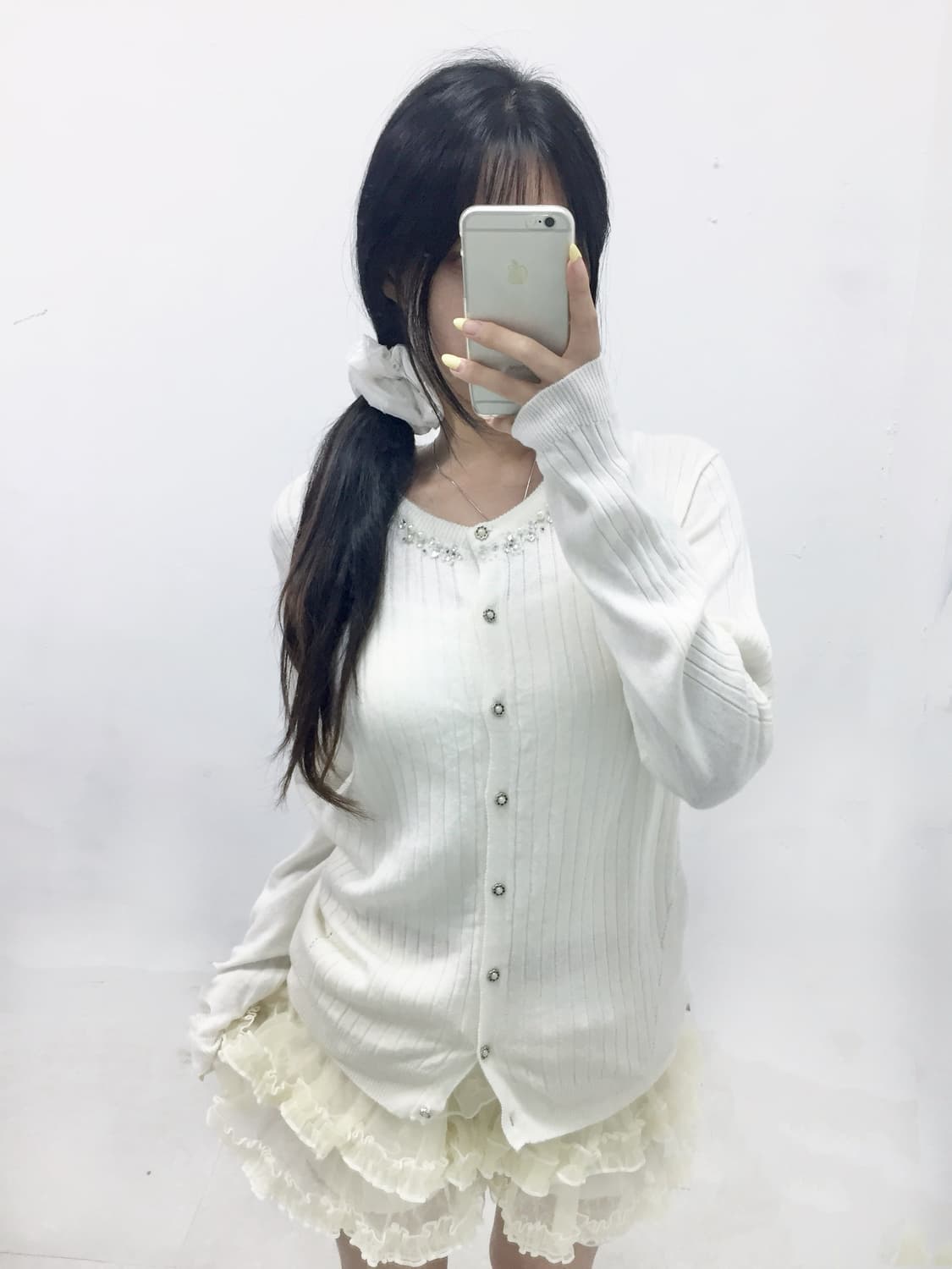 히메갸루 큐빅 달천깔 가디건 상품이미지2