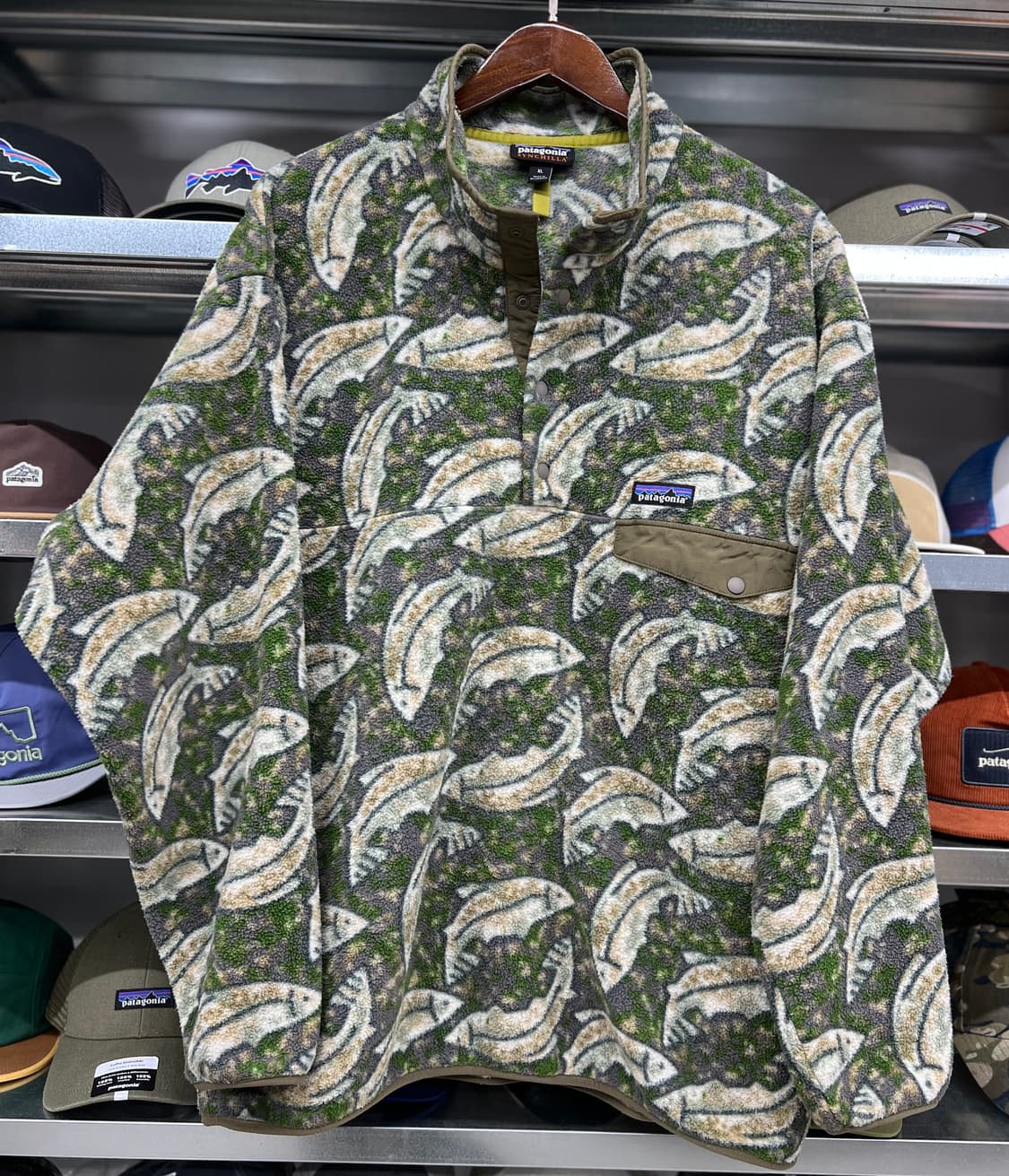 신칠라 스냅티 플리스 풀오버  XL  상품이미지9