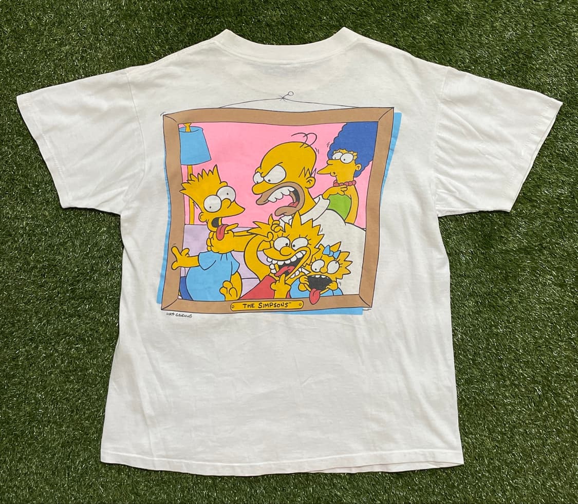 90s 빈티지 심슨 가족 티셔츠 상품이미지3