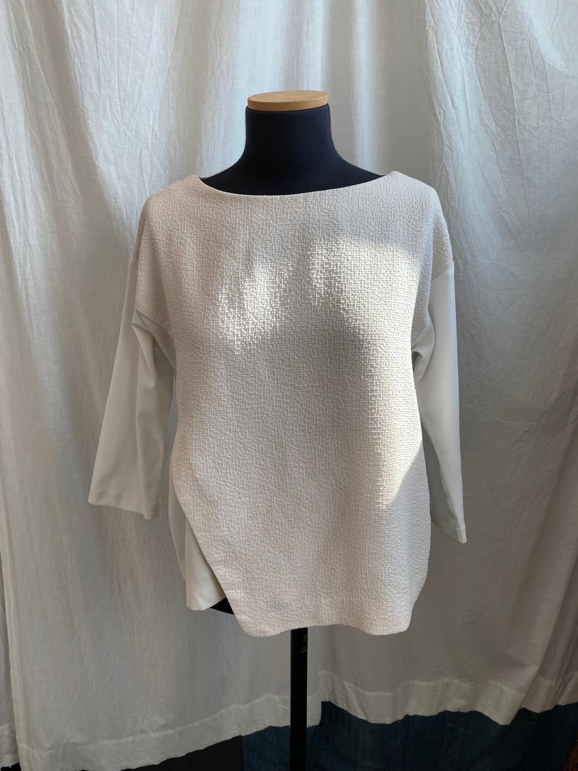 웜화이트 7부 블라우스(M) 상품이미지2