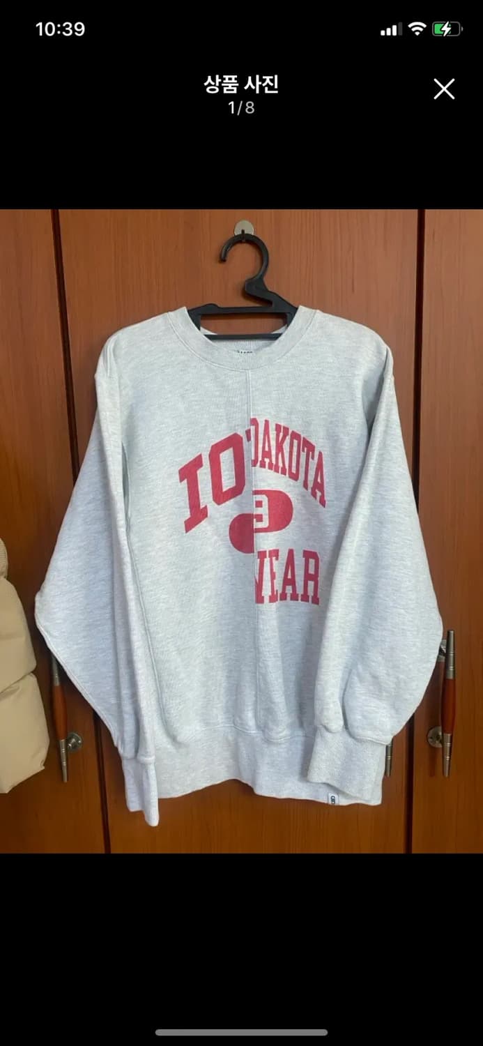 [IODAKOTA] 아이오다코타 스웻셔츠 2번 FREE사이즈 상품이미지1