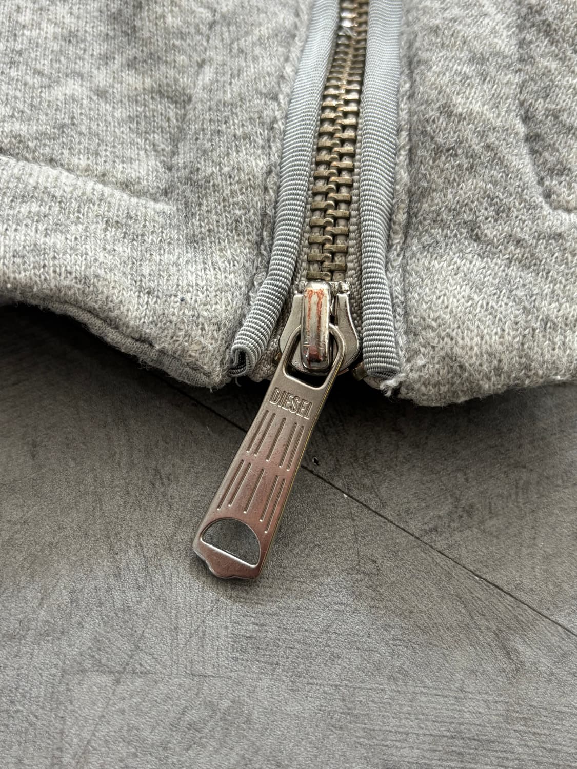 Diesel 디젤 그레이 코튼 바이커 집업  상품이미지7