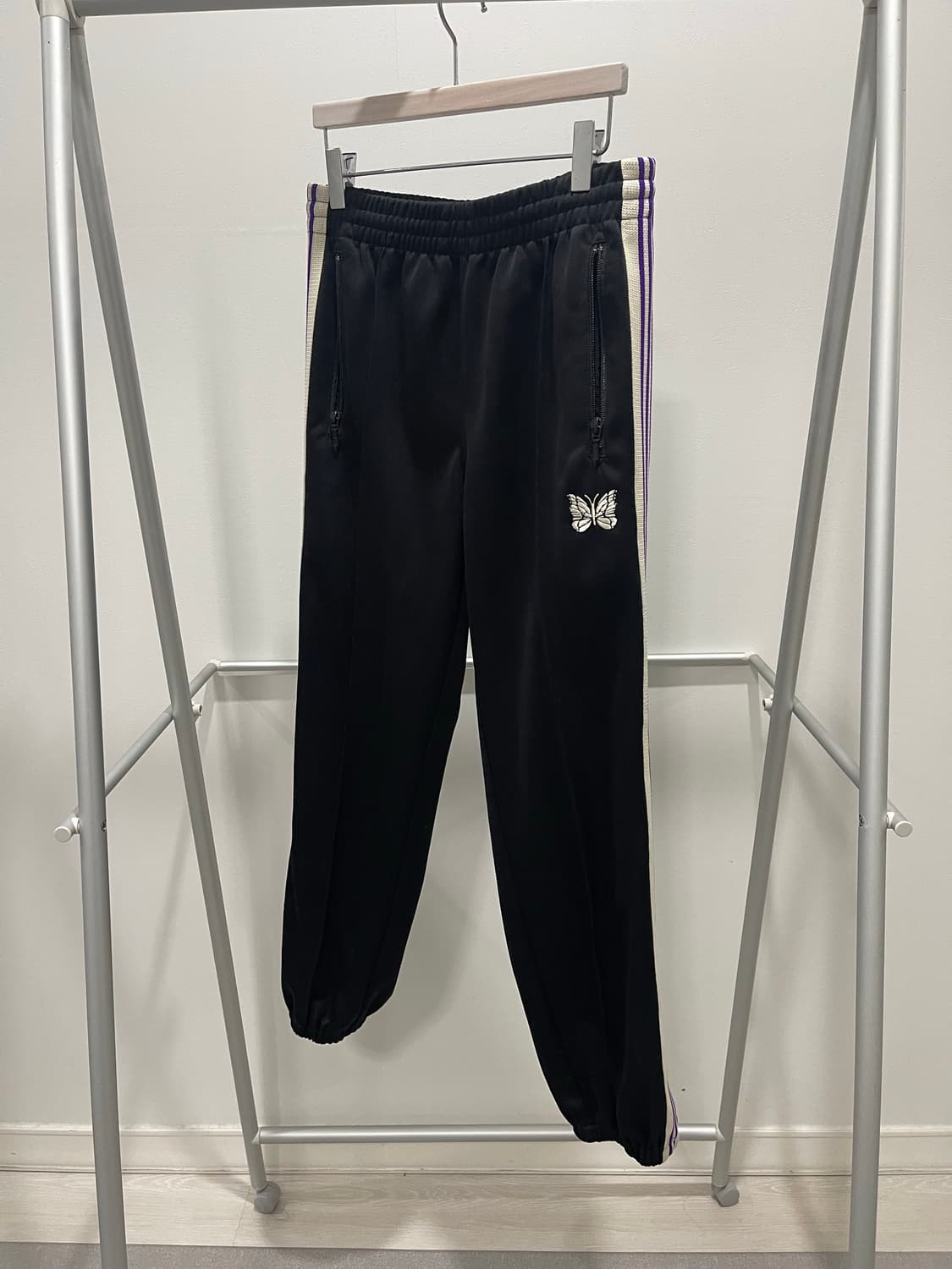 니들스 트랙팬츠 2 사이즈 (퍼플라인) y2k 갸루 상품이미지4