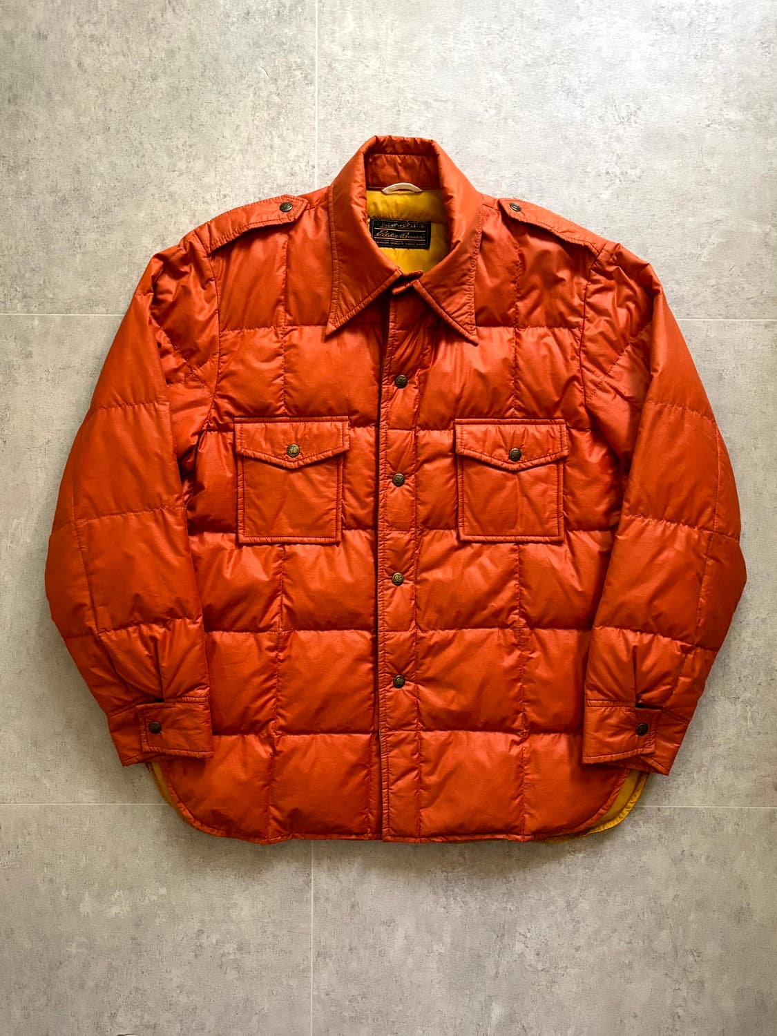 70's 에디바우어 퀼팅 셔츠 자켓 105 상품이미지1