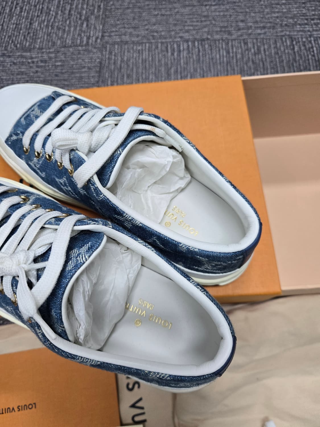 [특가][정품]루이비통 데님 스니커즈 상품이미지7