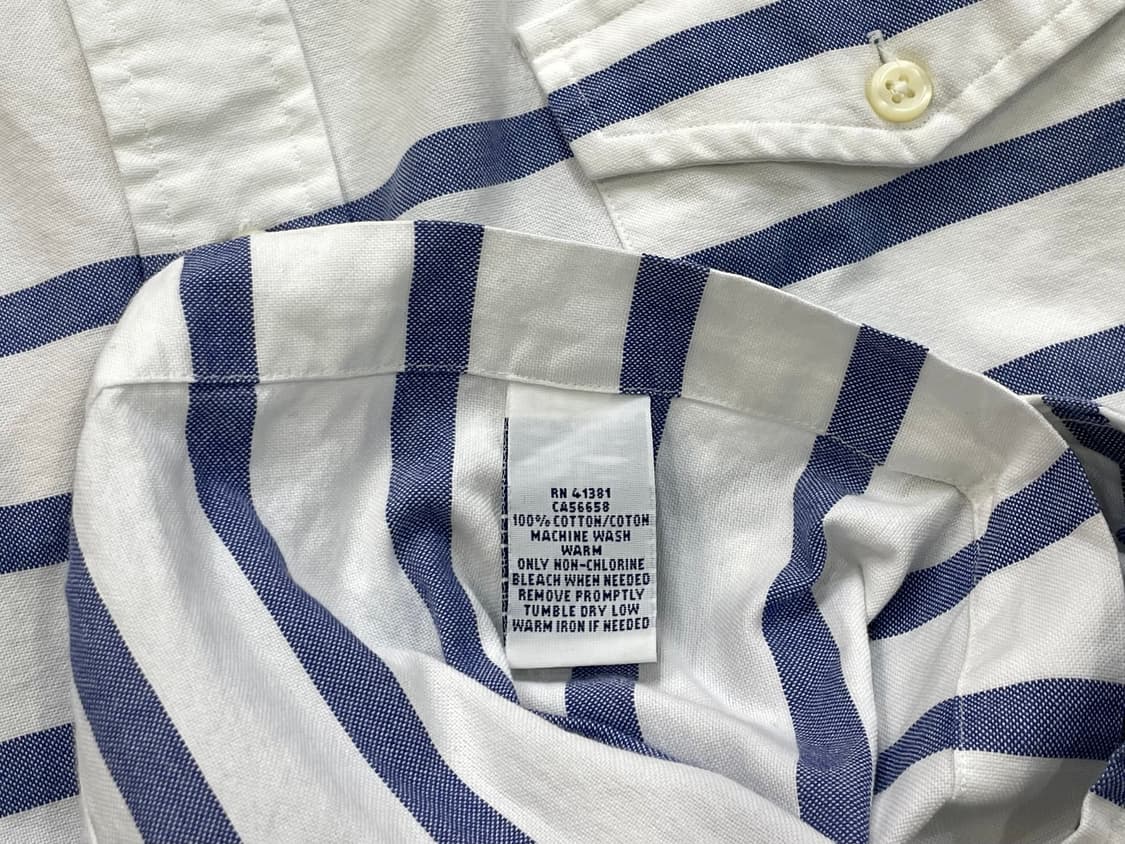 (2XL) POLO 폴로 랄프로렌 스트라이프 반팔 셔츠 슬림핏 상품이미지10