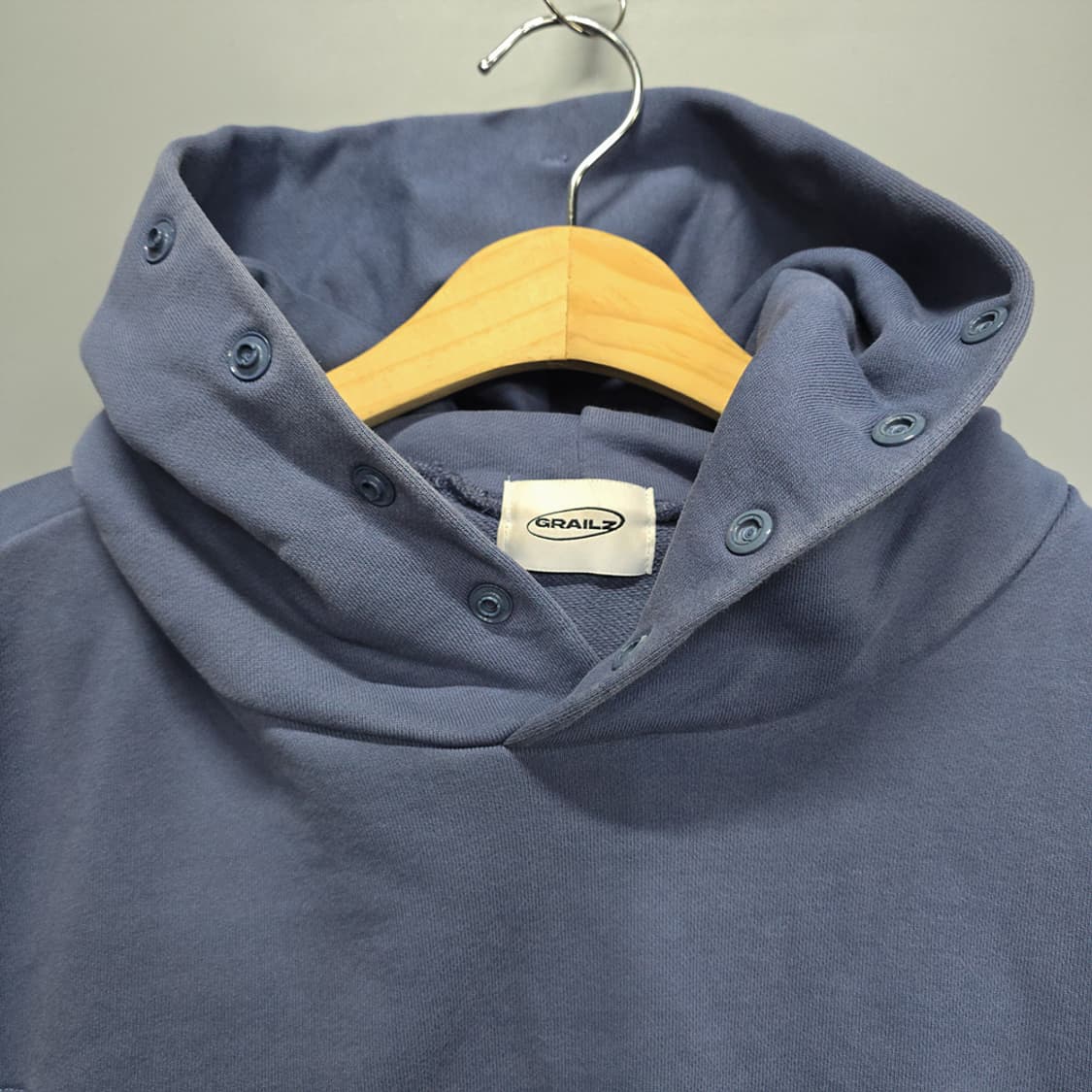 그레일즈(GRAILZ) 스냅 후드 스웨트셔츠 1 상품이미지3