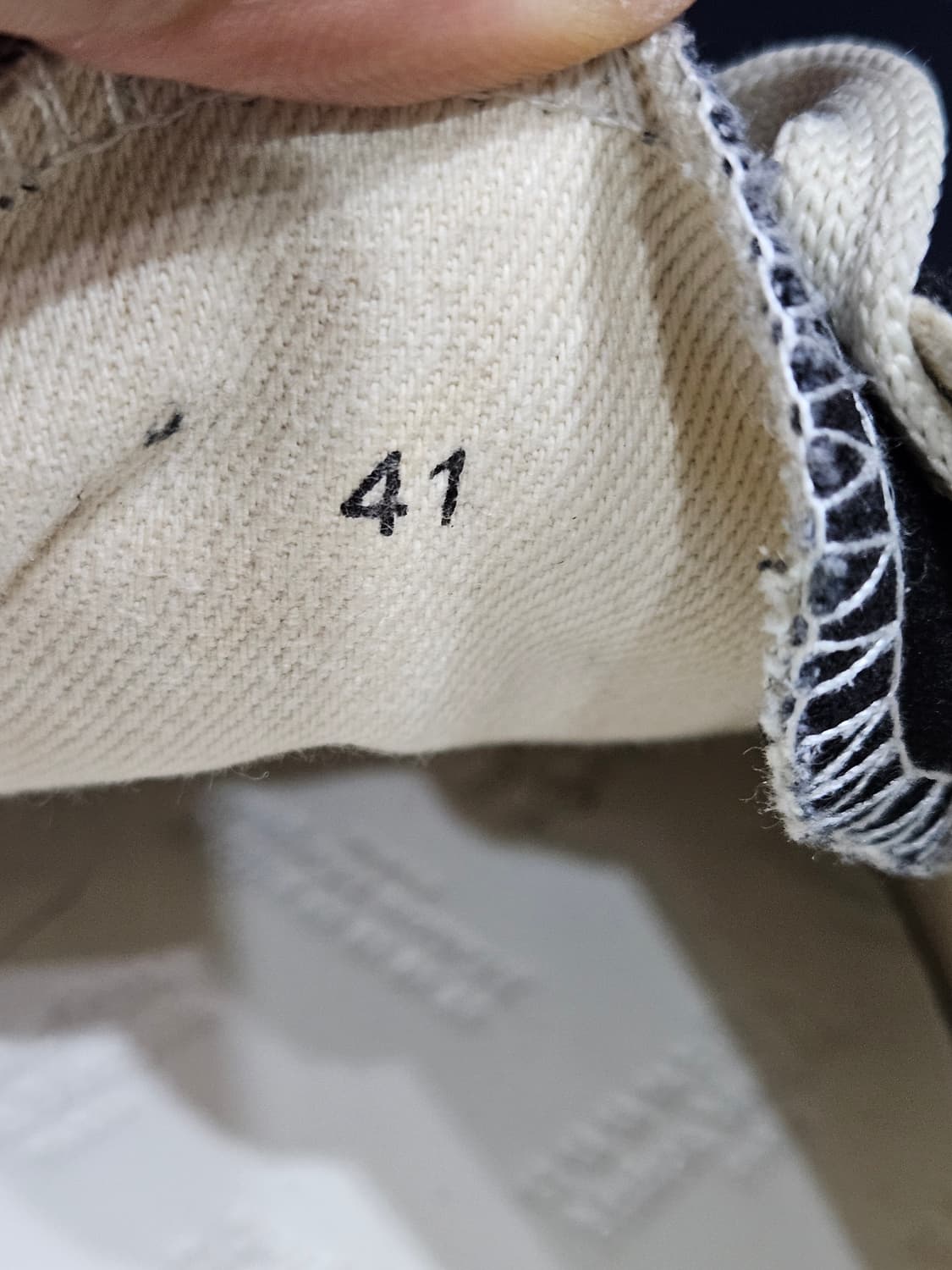 메종 마르지엘라 블랙 남성 41 타비슈즈 스니커즈 상품이미지10