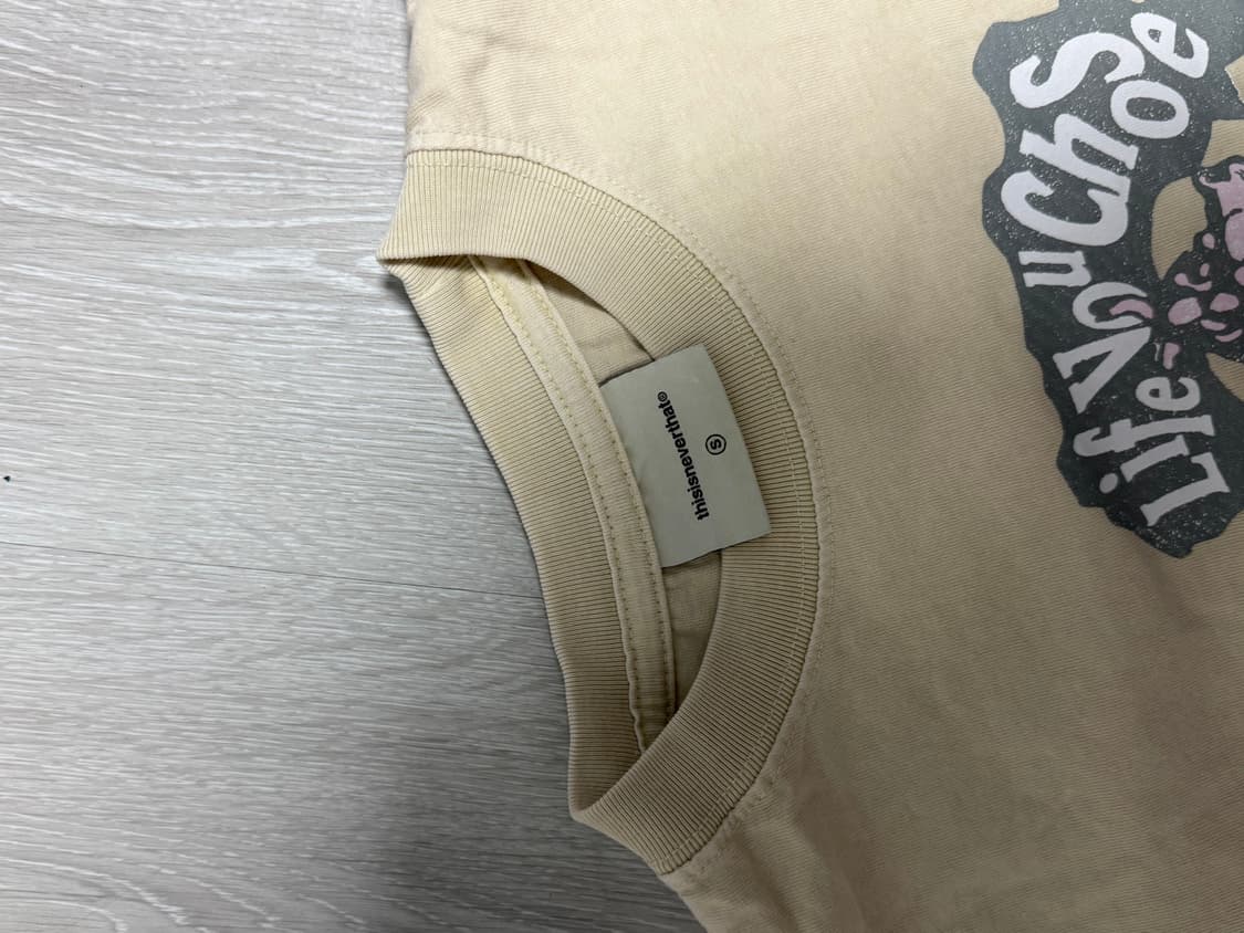 디스이즈네버댓 반팔 S 상품이미지2