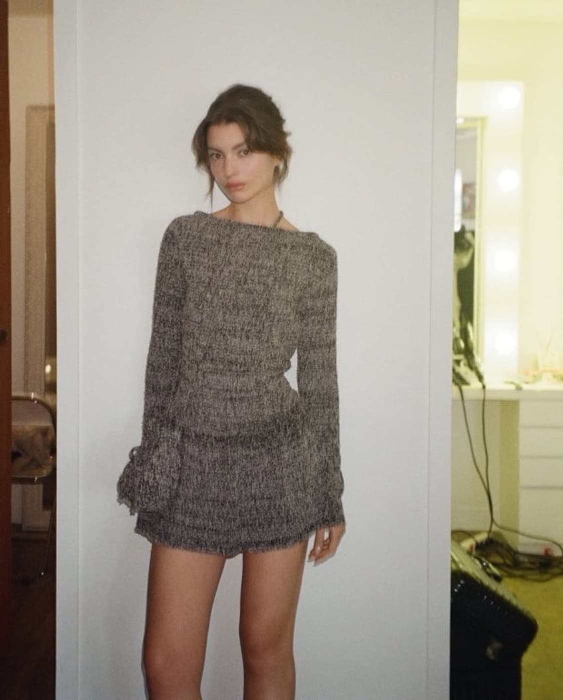 쓰리타임즈 샌디 부클백 그레이 상품이미지2