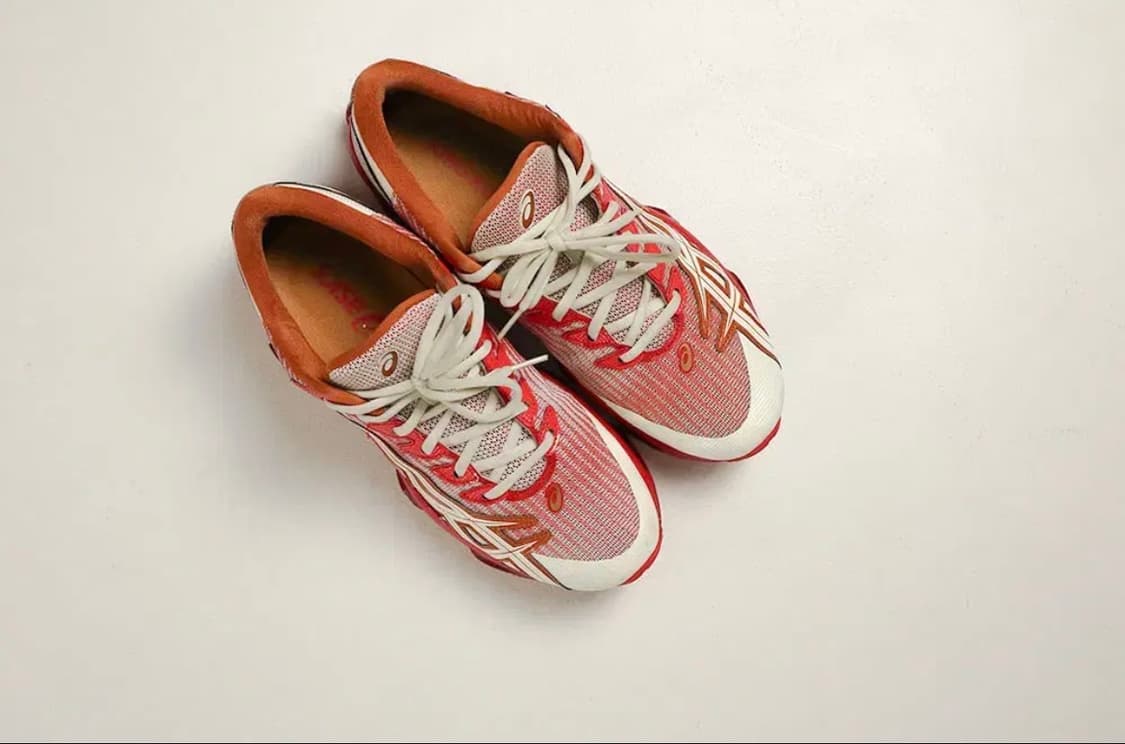 아식스 x 키코 코스타디노브 젤 퀀텀 레비트랙 애플 레드 (280) 상품이미지3