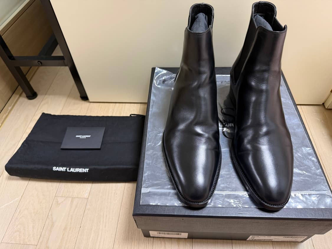 생로랑 와이어트30 첼시부츠 41.5 풀박스 상품이미지2