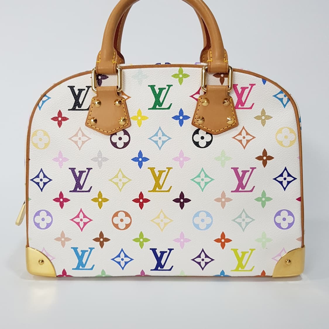 루이비통 M92663 모노그램 멀티 화이트 트루빌 토트백 상품이미지6