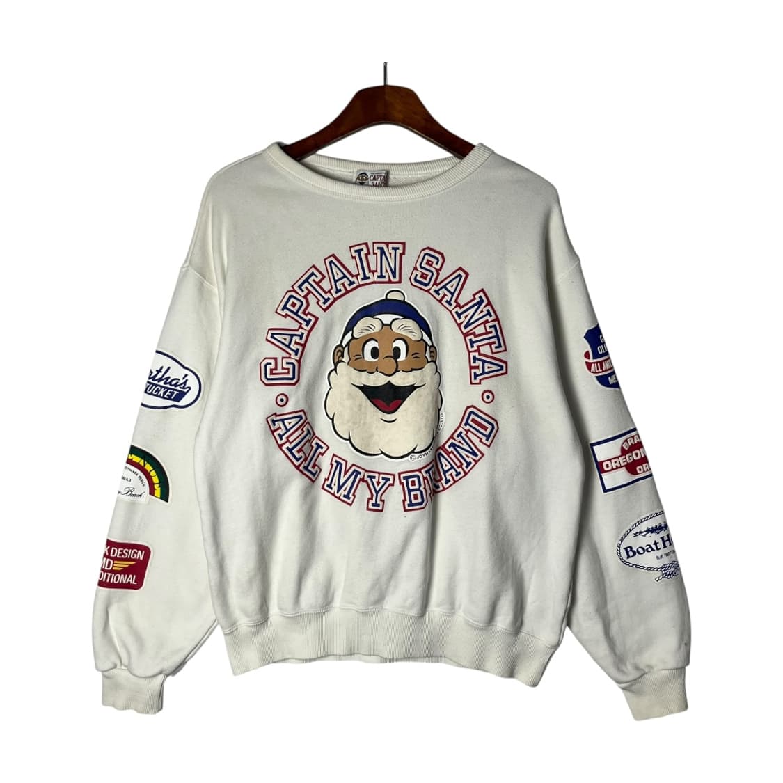 [CAPTAIN SANTA] 캡틴산타 프린팅 스웨트 맨투맨 상품이미지1