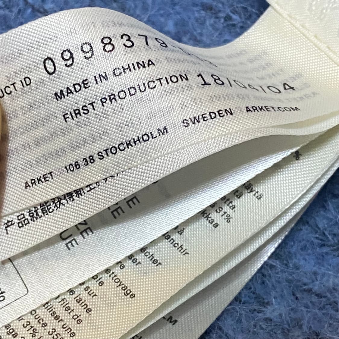 [정품] 아르켓 알파카 니트비니(새제품) 상품이미지8